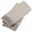 Lot de 2 serviettes invité absorbantes 100% coton 33x50cm FEUILLE beige