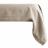 Taie de traversin uni 195X43 cm 100% lin lavé SONATE beige Chanvre