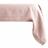 Taie de traversin uni 2 places 195X43 cm 100% lin lavé SONATE Rose