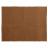Tapis rectangulaire 130x170 cm pur coton MOOREA marron terre cuite