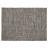 Tapis rectangulaire 130x170 cm pur coton MOOREA noir granit