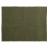 Tapis rectangulaire 130x170 cm pur coton MOOREA vert kaki