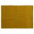 Tapis rectangulaire 170x240 cm pur coton MOOREA jaune gold