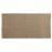 Tapis rectangulaire 70x140 cm pur coton collection MOOREA marron camel